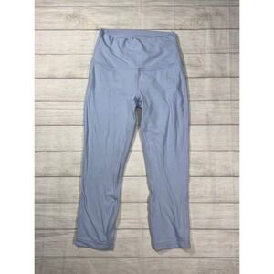 Lululemon Align High-Rise Leggings Women Size 6 Light Blue Periwinkle Yoga Pant